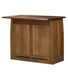 Boulder Creek Frontier Island Buffet with Pull Out Table