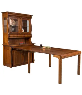 Hampton Frontier Hutch with Pull out Table
