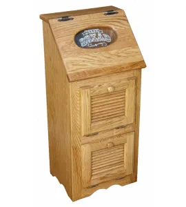 Veggie Bin with Louver Doors