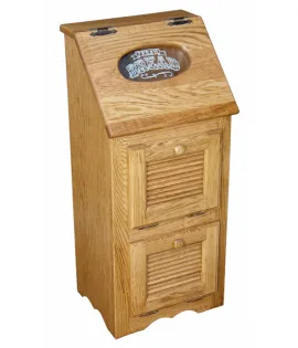 Veggie Bin with Louver Doors