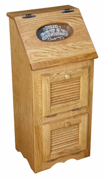 Veggie Bin with Louver Doors