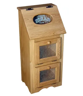 Veggie Bin with Screen Doors