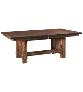 El Paso Trestle Dining Table - QUICK SHIP