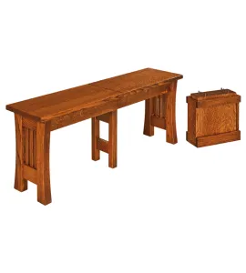 Arts &amp; Crafts Bench