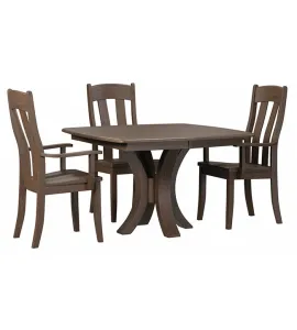 Zehr Single Pedestal Dining Table