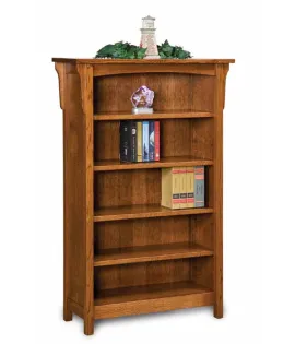 Bridger Mission 4 Shelf 5' Bookcase