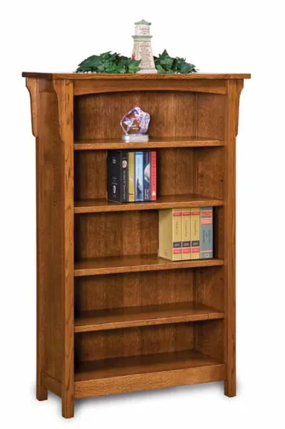 Bridger Mission 3 Shelf 4' Bookcase