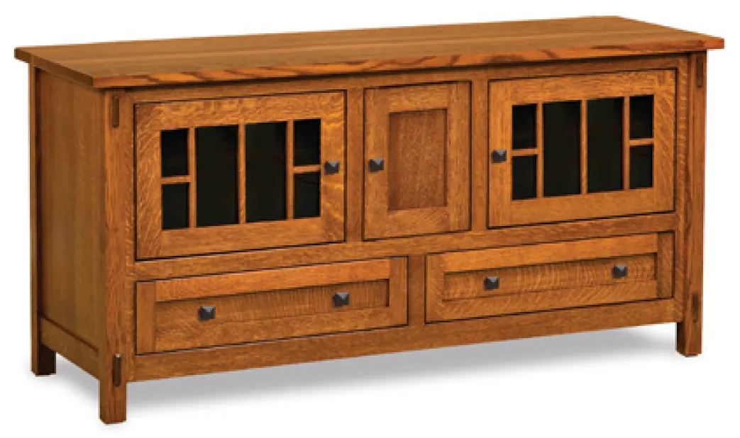 Centennial 60" 3 Door 2 Drawer TV Stand