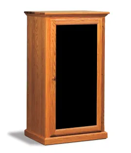 Classic Stereo Cabinet with 4 Shelves