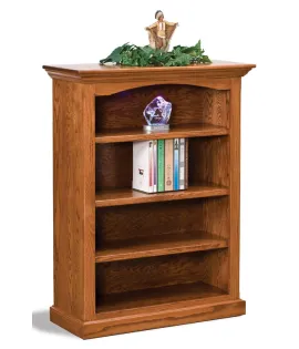 Hoosier Heritage 3 Shelf 4' Bookcase