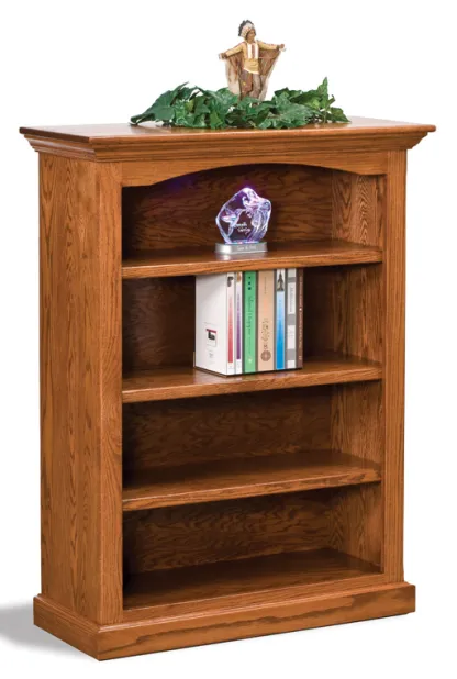 Hoosier Heritage 3 Shelf 4' Bookcase