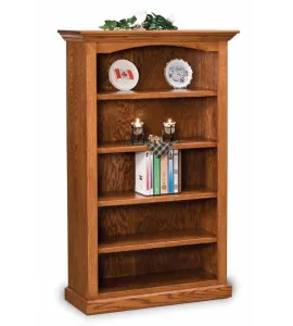 Hoosier Heritage 4 Shelf 5' Bookcase