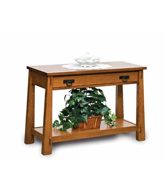 Modesto Open Sofa Table with Drawer