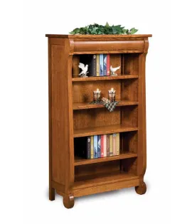 Old Classic Sleigh 4 Shelf 5' Bookcase