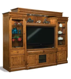 Old Classic Sleigh 6 Piece TV Wall Unit