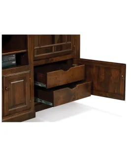 Victorian 3 Piece TV Wall Unit with Bookcases