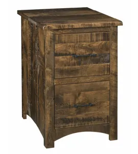 Barn Floor 2 Drawer File Cabinet