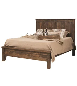 Barn Floor Mission Bed with Low Footboard