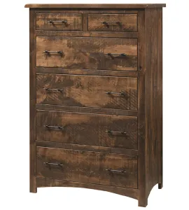 Barn Floor Mission Chest of Drawers