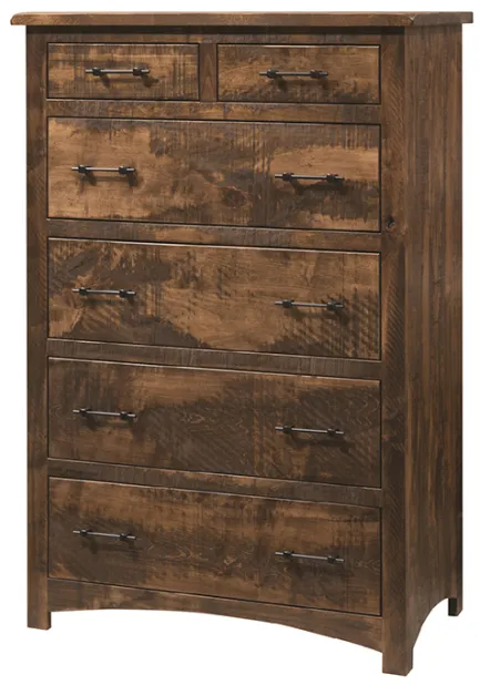 Barn Floor Mission Chest of Drawers