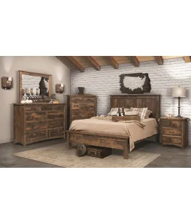 Barn Floor Mission Bedroom Set