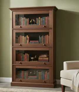 Traditional Barrister Bookcase - QUICK SHIP - 30% Off or Best Offer