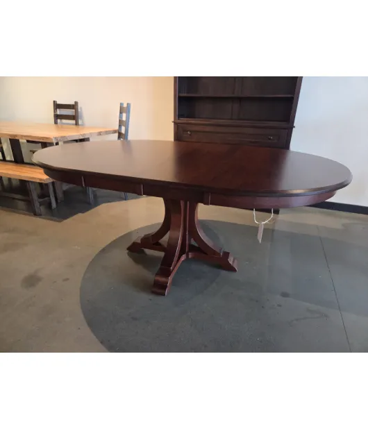 Buckeye Single Pedestal Table - QUICK SHIP