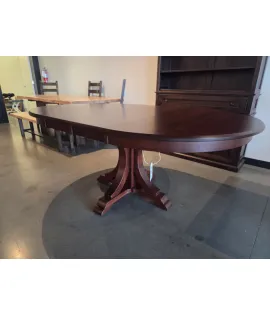 Buckeye Single Pedestal Table - QUICK SHIP