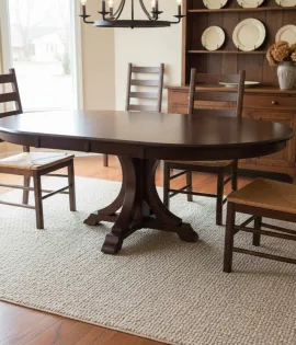 Buckeye Single Pedestal Table - QUICK SHIP - 30% Off or Best Offer