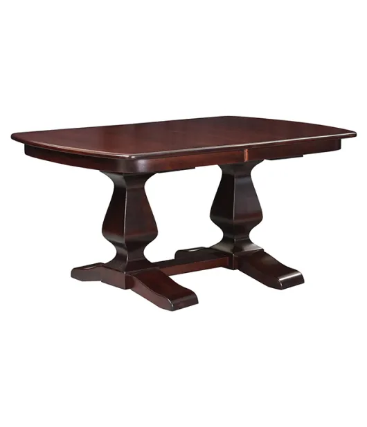 WW Cheyenne Double Pedestal Dining Table
