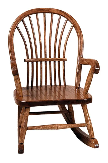 WW Bow Sheaf Child Rocker