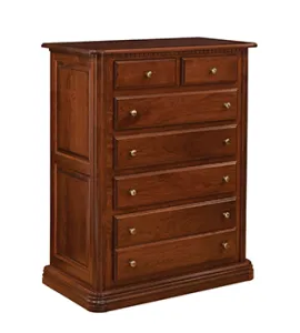 Colonial 6 Drawer Chest
