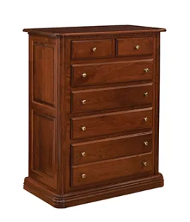 Colonial 6 Drawer Chest