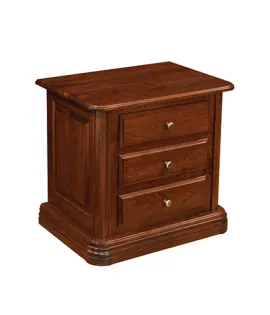 Colonial 3 Drawer Night Stand