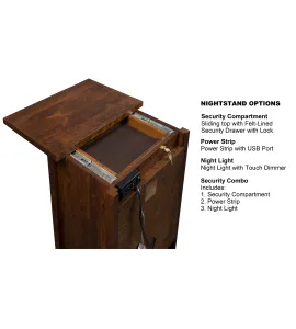 West Village 3 Drawer Night Stand
