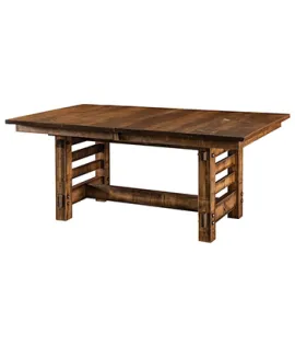 Columbus Trestle Dining Table - QUICK SHIP