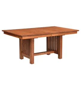 WW Conestoga Double Pedestal Dining Table