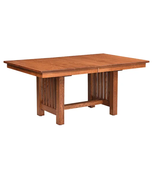 WW Conestoga Double Pedestal Dining Table