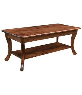 Curved Leg Coffee Table