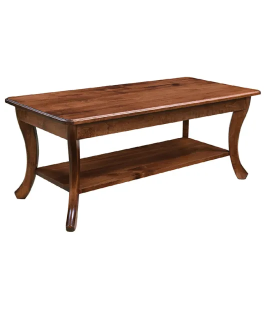 Curved Leg Coffee Table