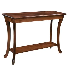 Curved Leg Sofa Table