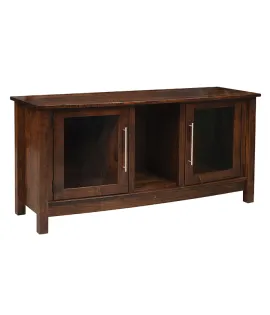 Curved Mission TV Stand