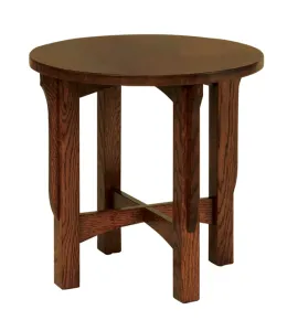 Landmark Round End Table