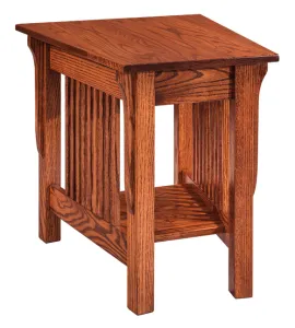 Landmark Wedge Shape End Table
