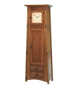 McCoy Storage  Cabinet Clock