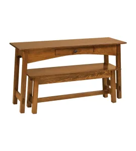 McCoy Nesting Sofa Table  and Bench