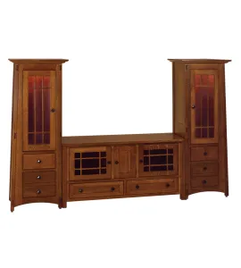 McCoy TV Cabinet with Towers