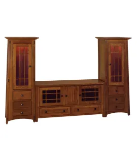 McCoy TV Cabinet with Towers