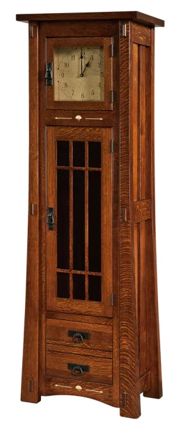 Morgan Storage  Cabinet Clock