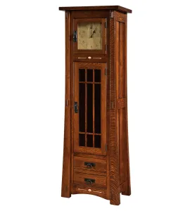 Morgan Storage  Cabinet Clock